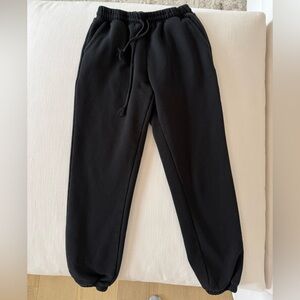 SHEIN thick black sweatpants joggers size medium